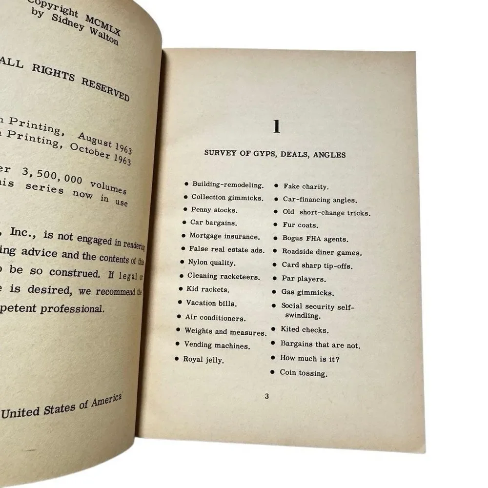 1963 Pocket Guide To Daily Money Handling Plain Language Money Making Book No. 5